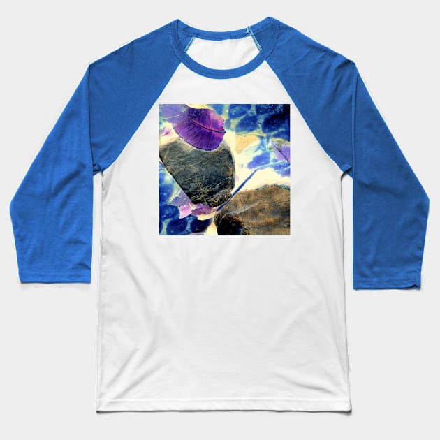 Abstract Nature Elements Baseball T-Shirt by bonnieblu